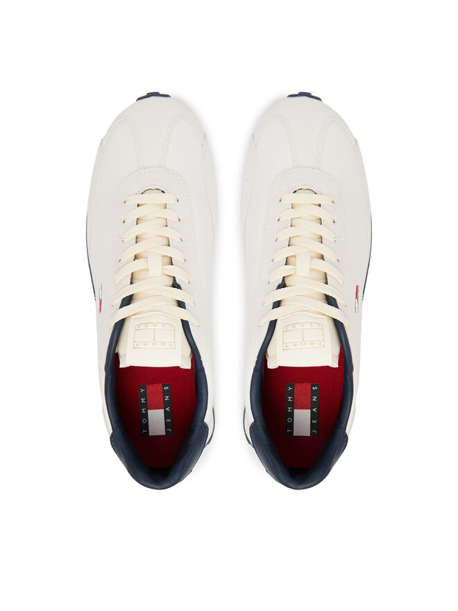 Tommy Jeans Sneakers Tommy Jeans Tjm Retro Runner Archive Mix Mat EM0EM01763 Hellbeige