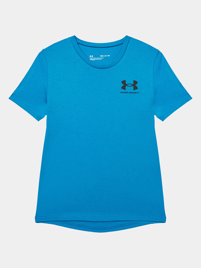 Under Armour Under Armour Marškinėliai Ua Sportstyle Left Chest Ss 1363280 Mėlyna Loose Fit