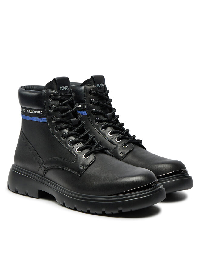 KARL LAGERFELD Bakancs KARL LAGERFELD KL13055 Fekete