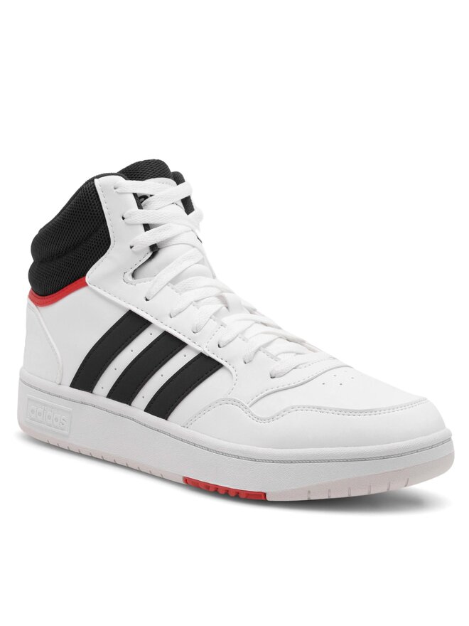adidas Sneakersy adidas HOOPS 3.0 MID GY5543 Biały
