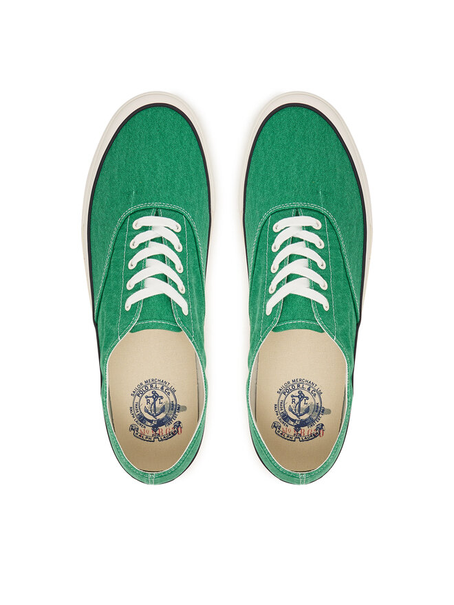 Polo Ralph Lauren Sneakers aus Stoff Polo Ralph Lauren Keaton V2 Sk  816P07662004 Grün
