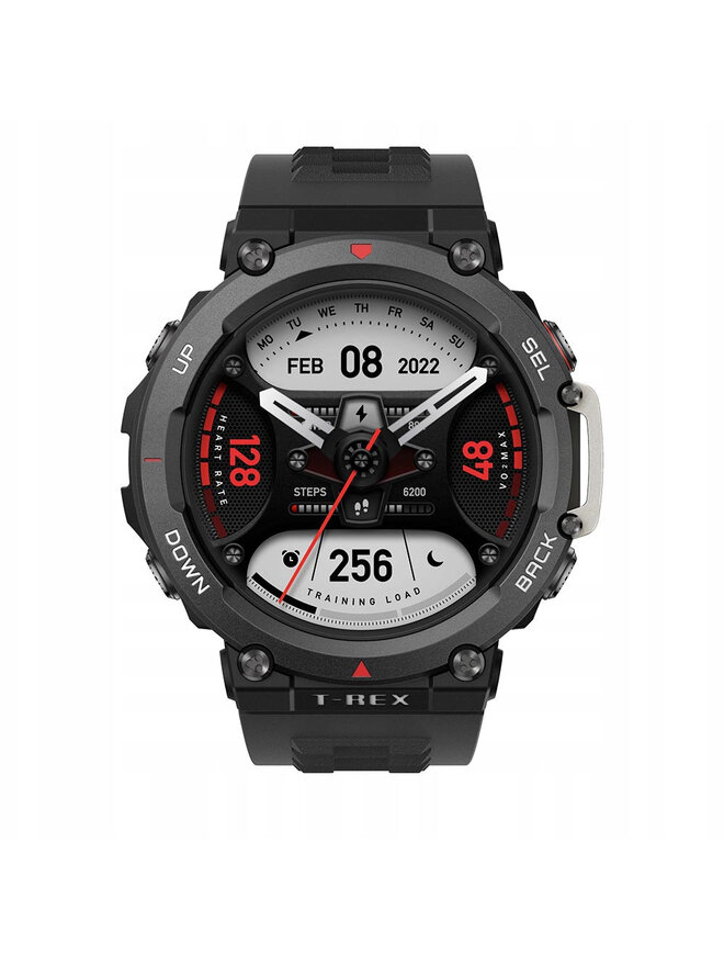 Amazfit Viedpulkstenis Amazfit T-Rex 2 W2170OV6N Melns