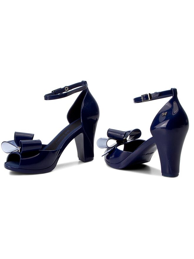 Zaxy Sandalen Zaxy Diva Bow Sandal Fem 82182 Dunkelblau