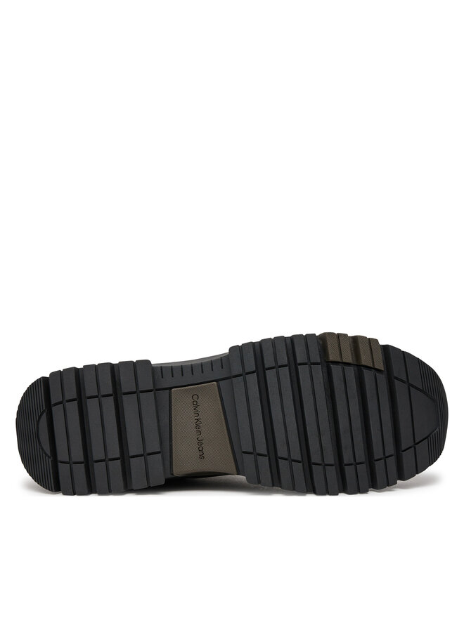Calvin Klein Botines planos Calvin Klein Hybrid Wp Boot Laceup Rebellious YM0YM01077 Marrón