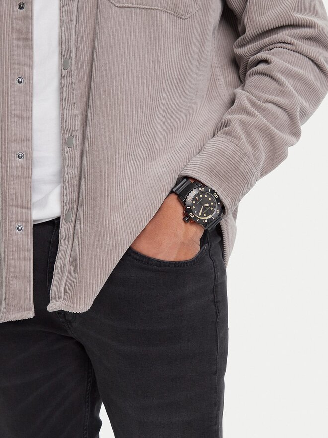 Emporio Armani Ρολόι Emporio Armani Aqua AR11539 Μαύρο