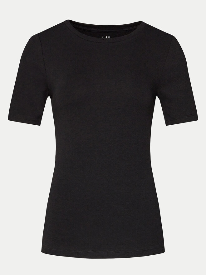 Gap Gap T-Shirt 540635-01 Μαύρο Slim Fit