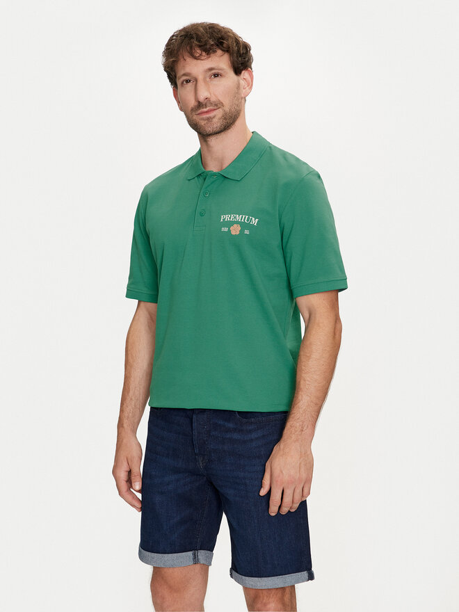 Jack&Jones Jack&Jones Polo Jprblaalfie 12259678 Verde Regular Fit