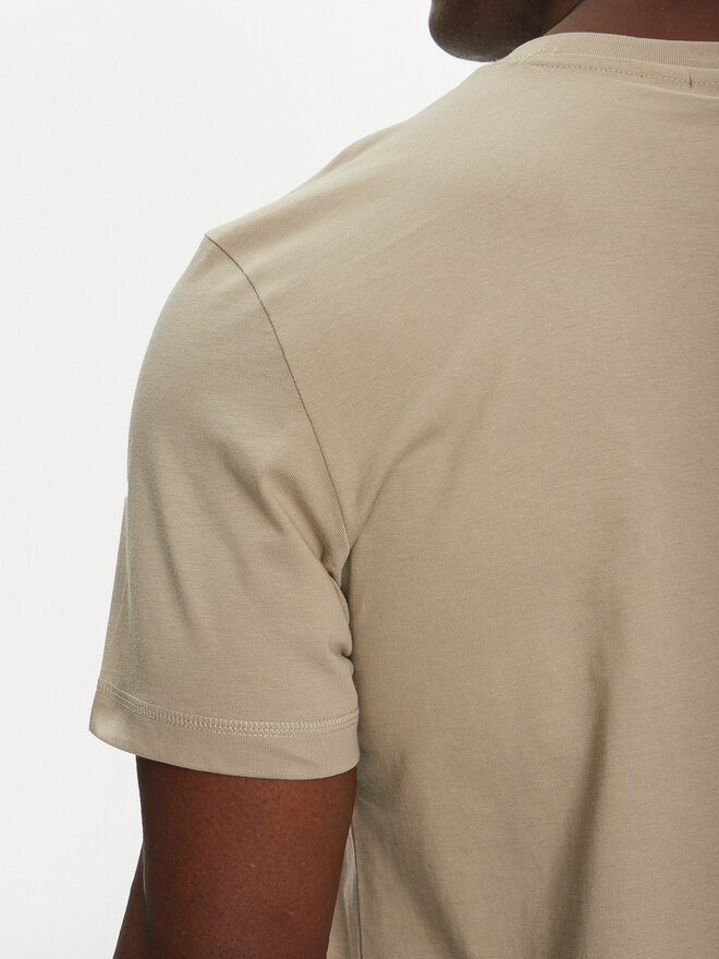 Calvin Klein Jeans Calvin Klein Jeans Camiseta Monologo J30J325649 Beis Regular Fit