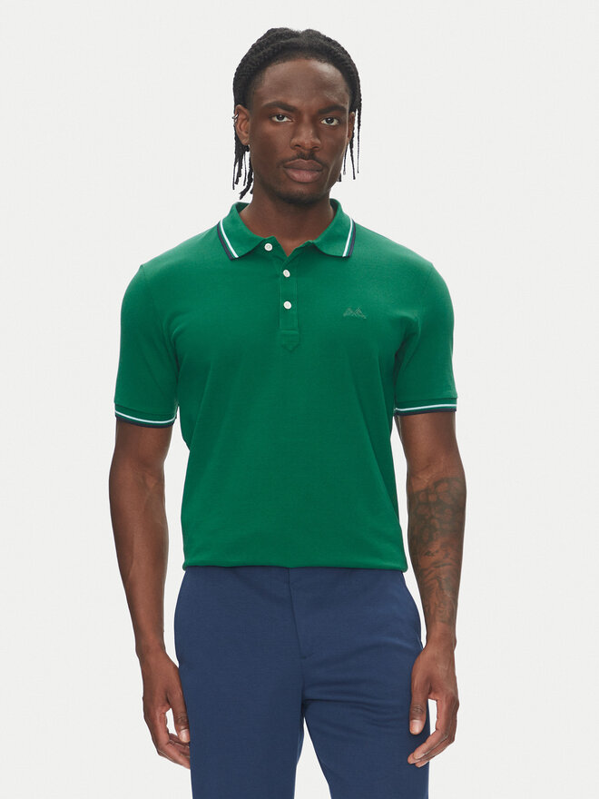 Lindbergh Lindbergh Polo 30-404010 Zelena Relaxed Fit