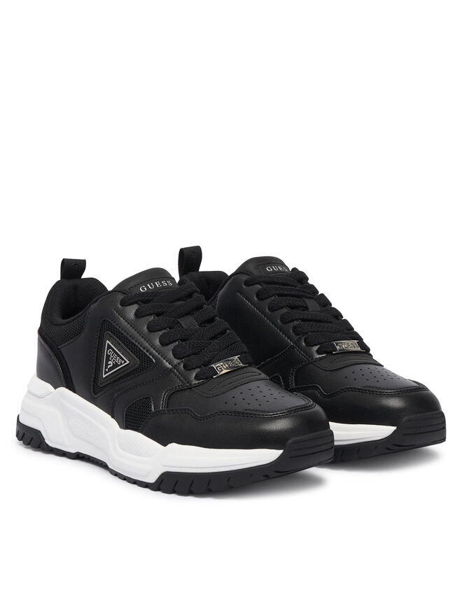 Guess Sneakers Guess FMFHEL ELL12 Schwarz