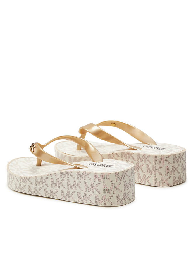 MICHAEL KORS KIDS Šlepetės per pirštą MICHAEL KORS KIDS MK100955 Auksinė