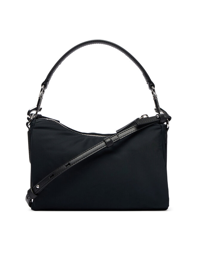 Tommy Hilfiger Handtasche Tommy Hilfiger Th Elevated Nylon Mini Crossover AW0AW18623 Schwarz