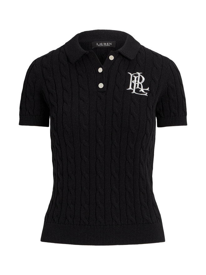 LAUREN RALPH LAUREN LAUREN RALPH LAUREN Поло 200932224003 Чорний Slim Fit