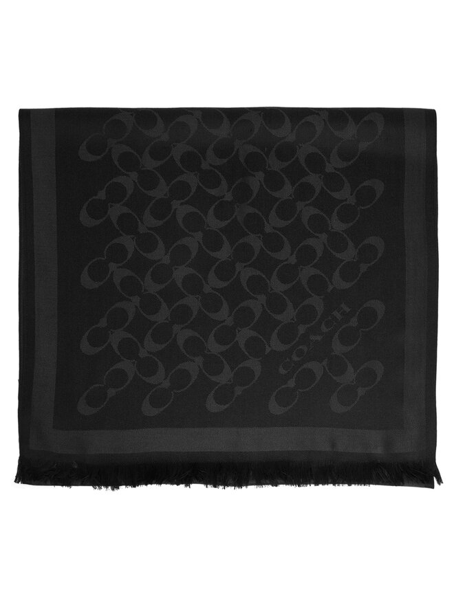 Coach Schal Coach 29CO100562 Schwarz