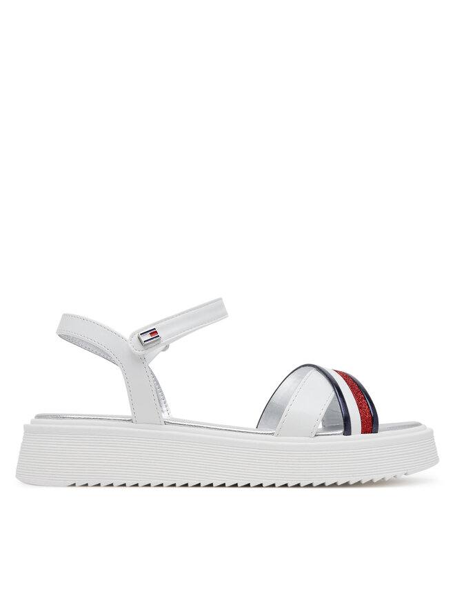 Tommy Hilfiger Σανδάλια Tommy Hilfiger Sandal T4A2-33799-0273 S Λευκό