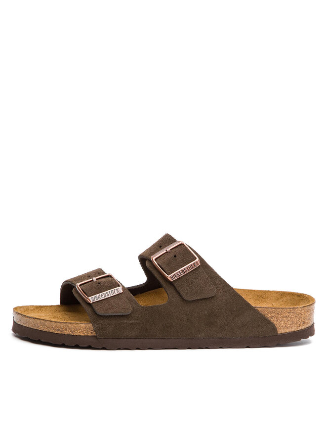 Birkenstock Papucs Birkenstock Arizona zamsz 0951313 Barna