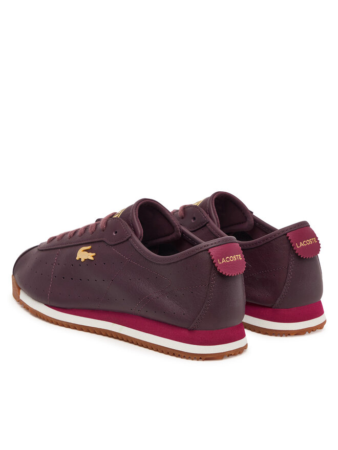 Lacoste Снікерcи Lacoste Club Low 52SFA0103 Бордовий