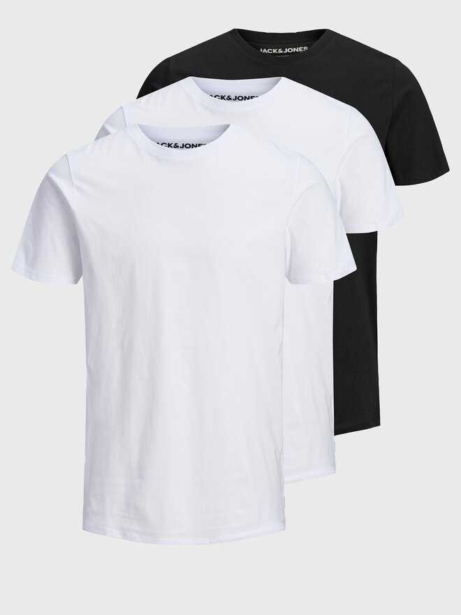 Jack&Jones Jack&Jones 3 db póló Organic Basic 12191759 Színes Regular Fit