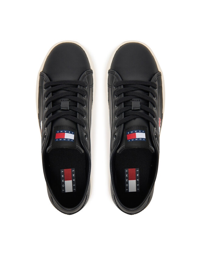 Tommy Jeans Teniși Tommy Jeans Tjw Lightweight Court EN0EN02875 Negru