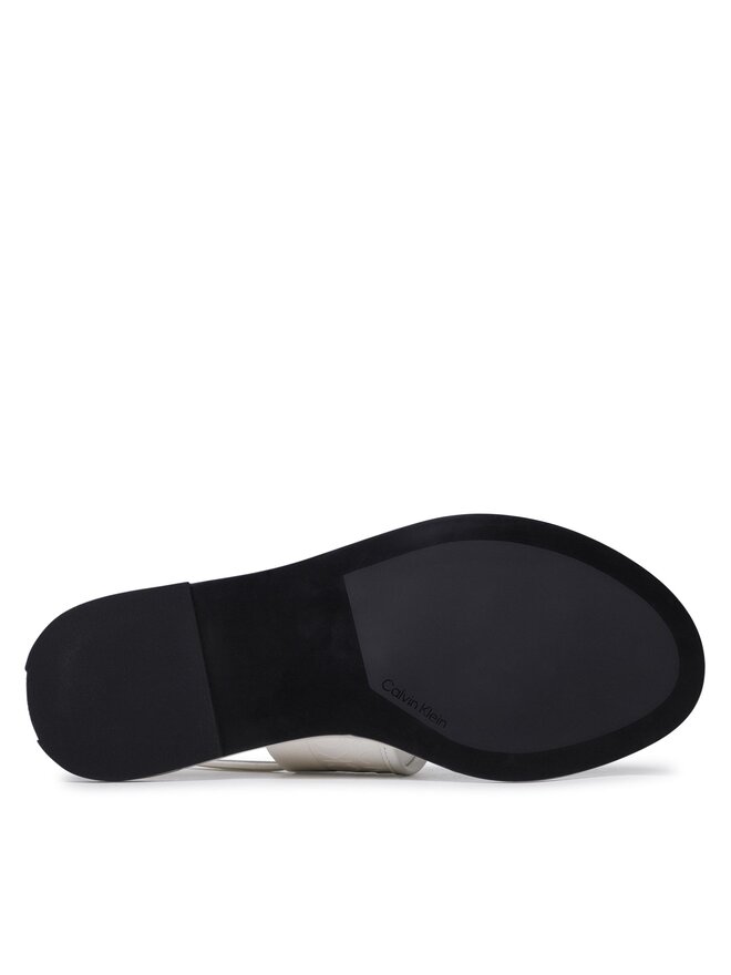 Calvin Klein Sandalen Calvin Klein Almond Tp Sandal HW0HW01536 Écru