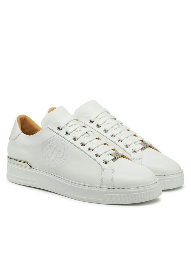 PHILIPP PLEIN Sneakersy PHILIPP PLEIN SAES USC0692 PLE075 Biały