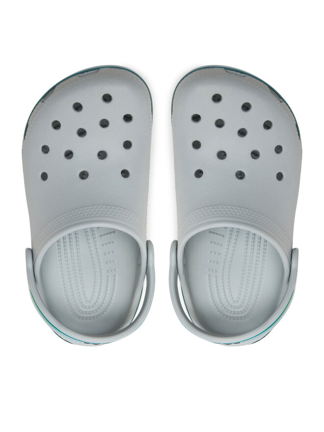 Crocs Klapki Crocs Classic Reflector Clog K 210714 Szary