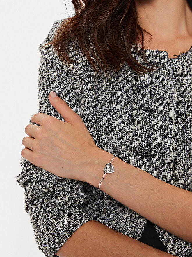 Guess Гривна Guess JUBB0460 7JW Сребрист