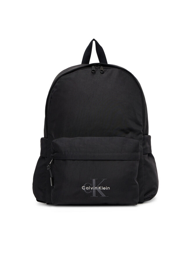 Calvin Klein Σακίδιο Calvin Klein Bold Round Backpack LV04D3114G Μαύρο