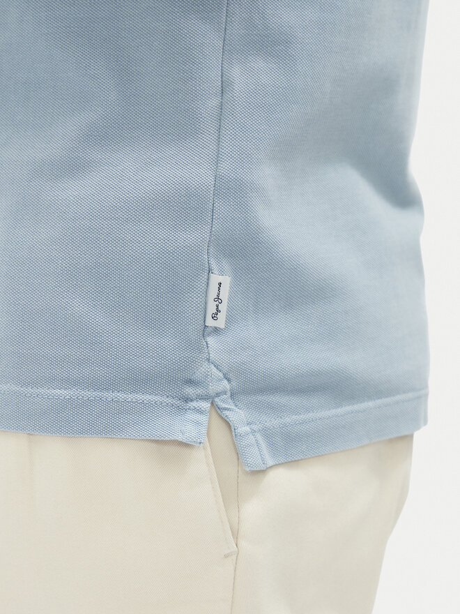 Pepe Jeans Pepe Jeans Pólóing New Oliver PM542099 Kék Regular Fit