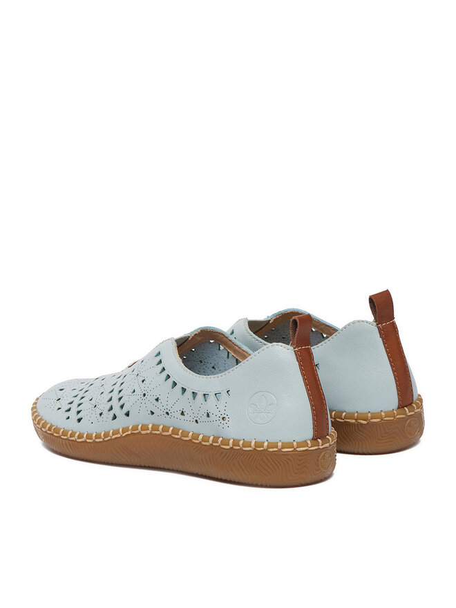 Rieker Halbschuhe Rieker CEO-N2452-10 Hellblau