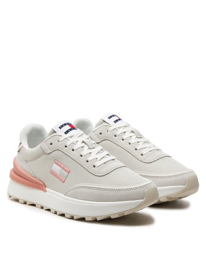 Tommy Jeans Сникърси Tommy Jeans Tjw Tech Runner Ess EN0EN02511 Сив
