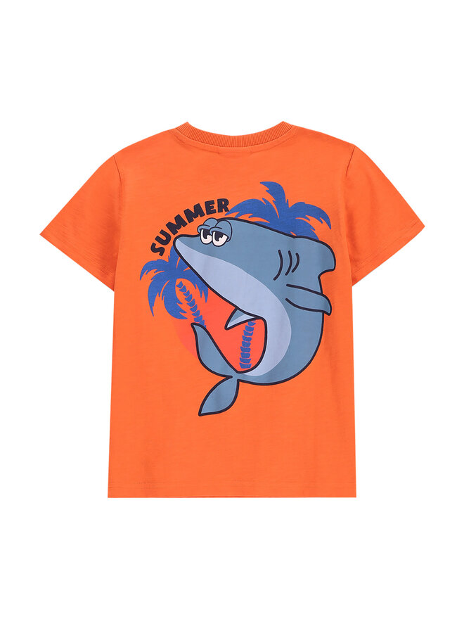Coccodrillo Coccodrillo T-Shirt WC5143202HBK Orange Regular Fit