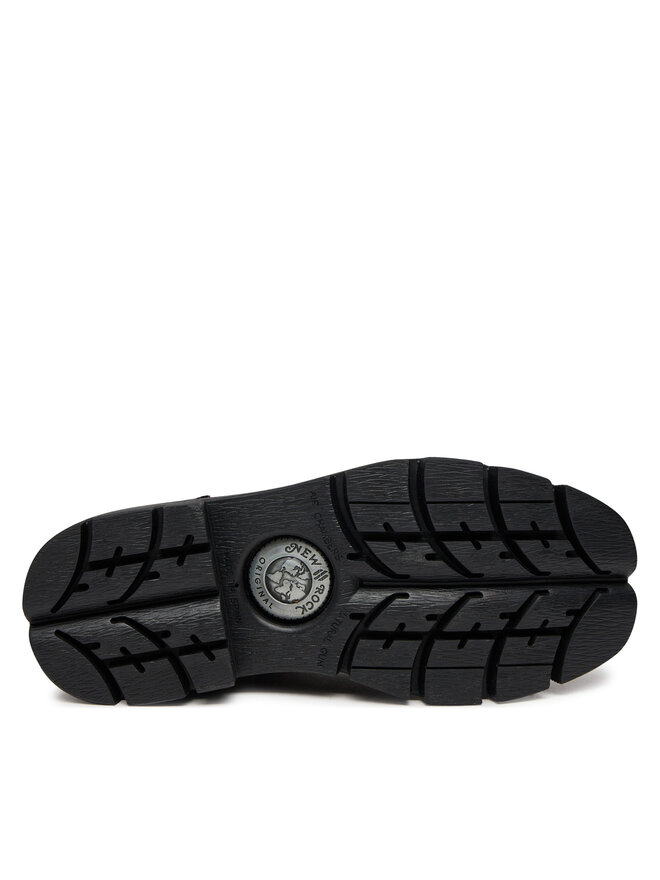 NEW ROCK Schnürstiefel NEW ROCK M-MILI083C-S56 Dunkelrot