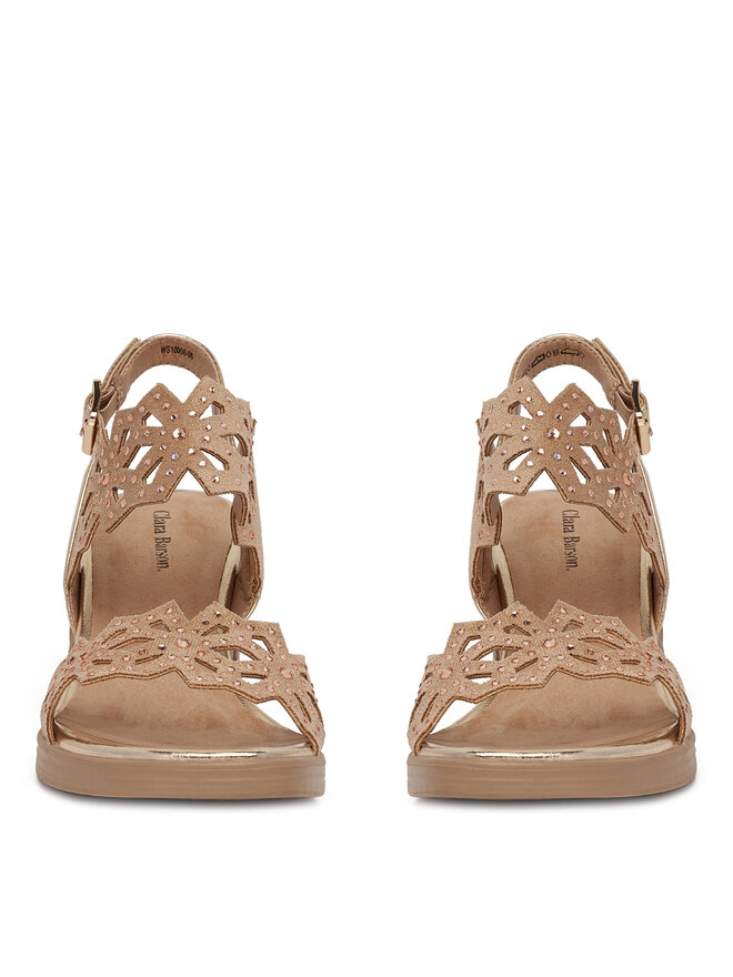 Clara Barson Sandalen Clara Barson WS10006-08 Braun