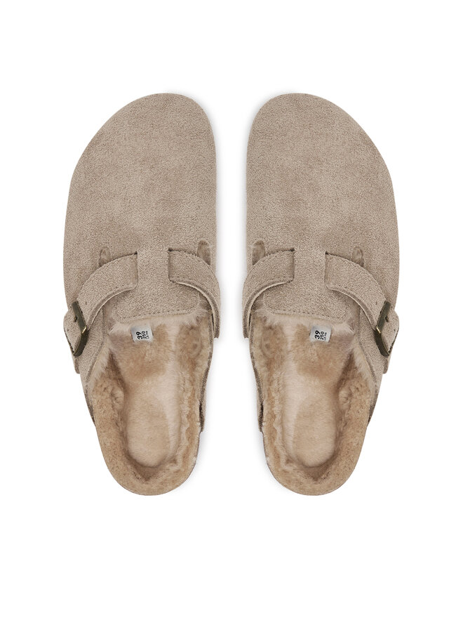 Birkenstock Ciabatte Birkenstock Boston Shearling 1028299 Beige