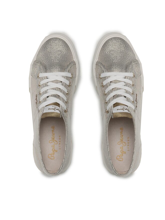 Pepe Jeans Teniszcipő Pepe Jeans Brady Party W PLS31439 Arany