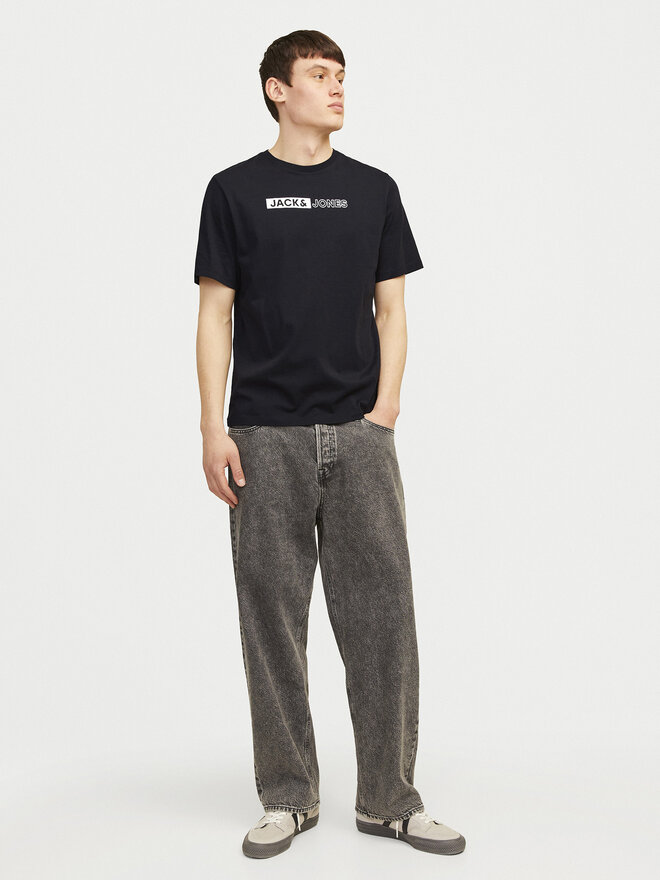 Jack&Jones Jack&Jones T-Shirt Corp 12233999 Μαύρο Standard Fit