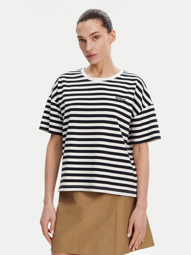 Barbour Barbour Camiseta Adria LML0893NY73 Azul marino Relaxed Fit
