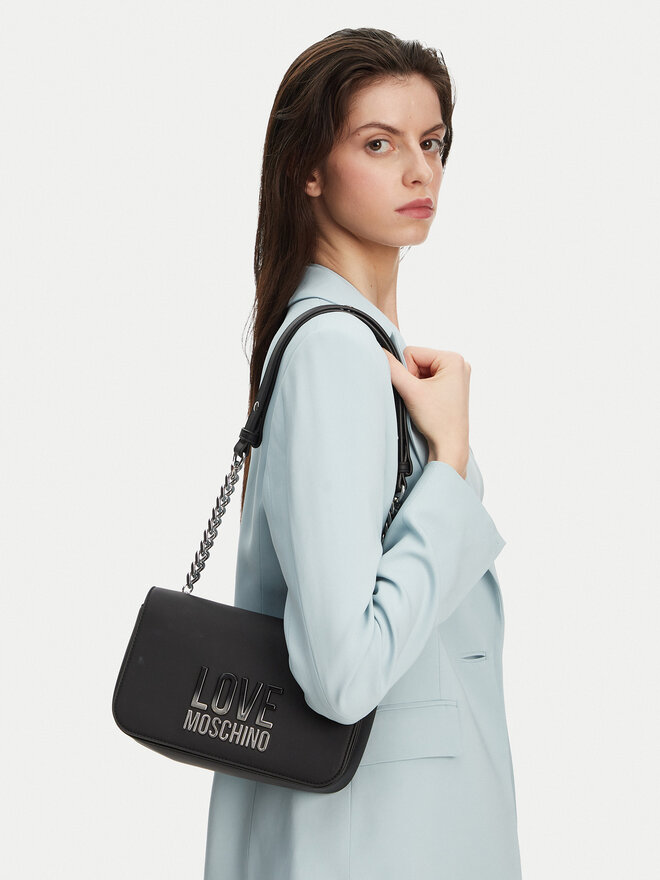 LOVE MOSCHINO Táska LOVE MOSCHINO JC4254PP0MKD000B Fekete