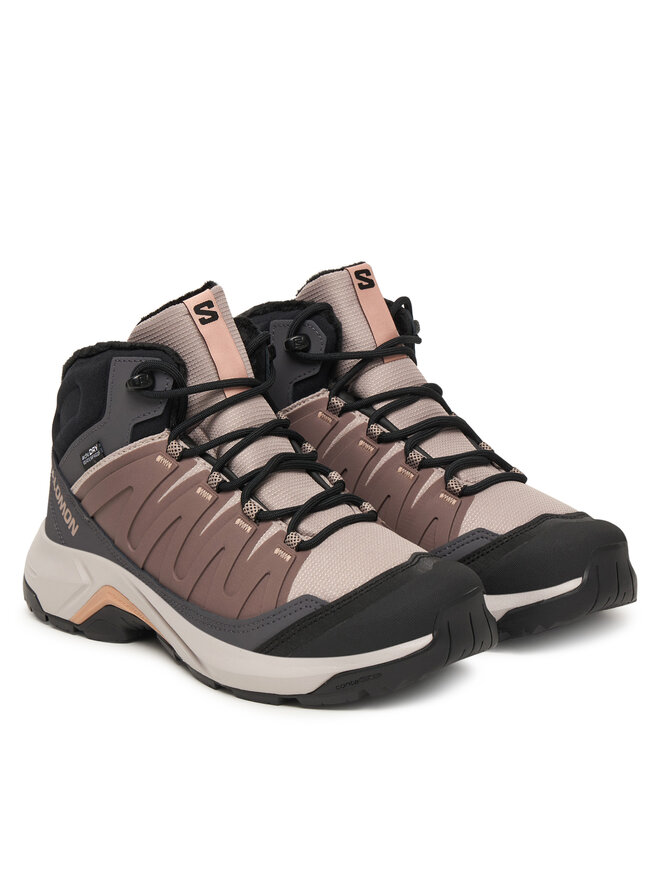 Salomon Trekkingschuhe Salomon X-Adventure Coldrush Waterproof L47856500 Rosa