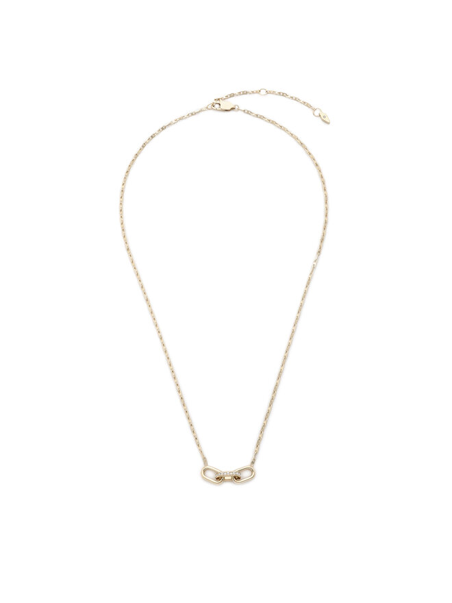 Fossil Намисто Fossil JF04523710 Золотий