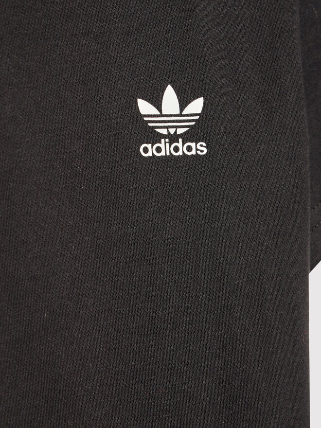 adidas adidas Marškinėliai Adicolor HC9582 Juoda Regular Fit