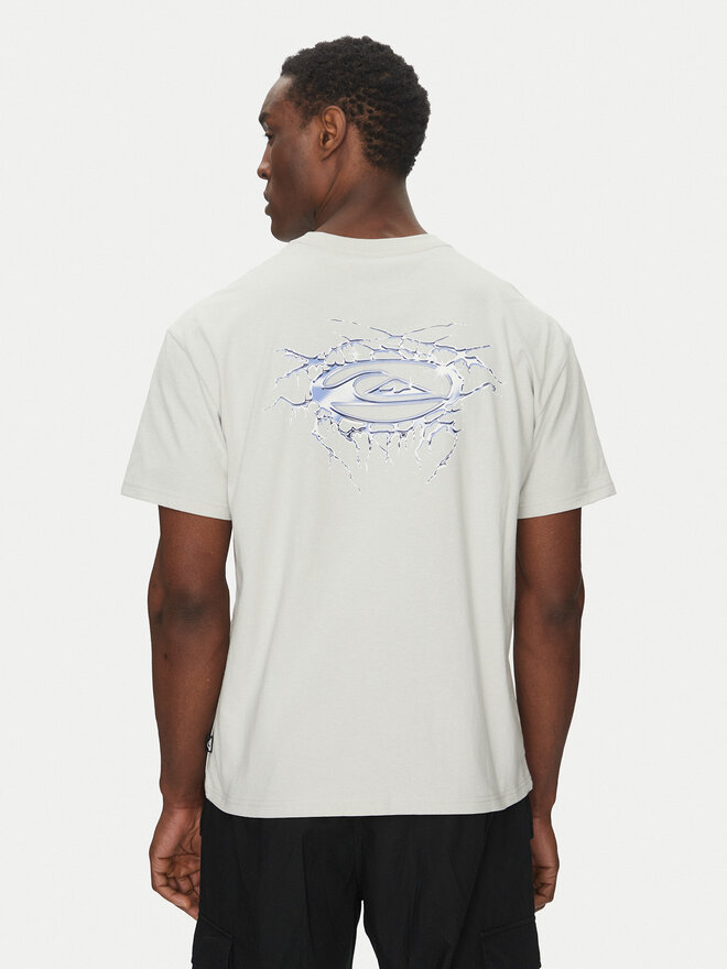 Quiksilver Quiksilver Póló EQYZT08016 Szürke Relaxed Fit