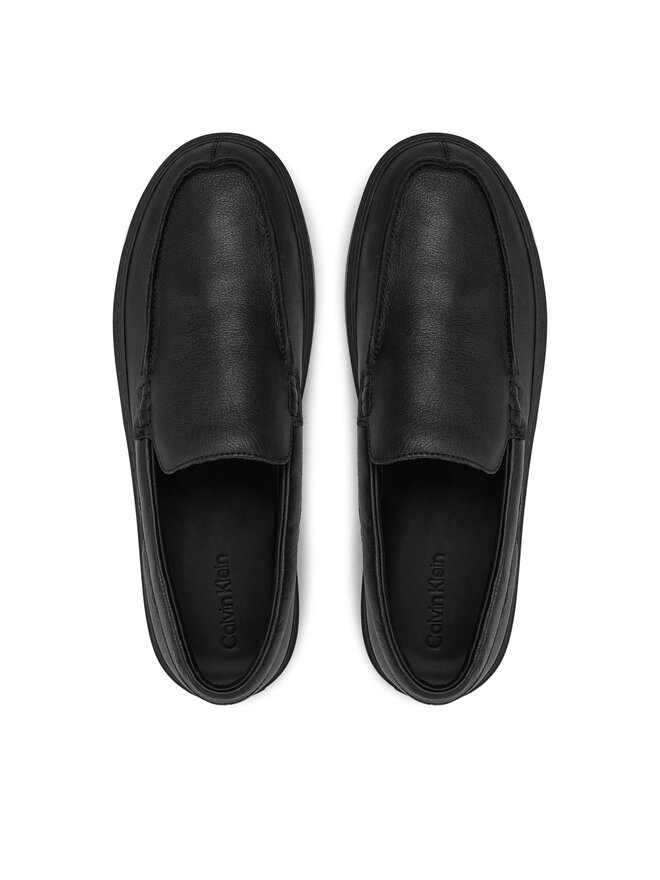 Calvin Klein Półbuty Calvin Klein Moccasin Lth HM0HM01793 Czarny