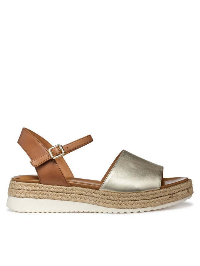 Geox Espadryle Geox D Eolie D55SRC 0Y243 C2L5F Złoty