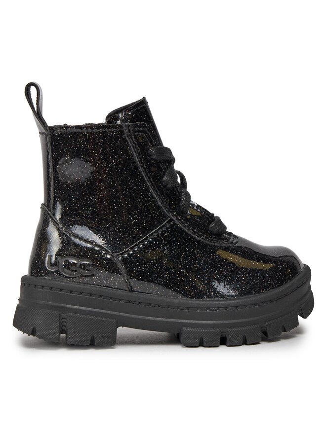 Ugg Μπότες Ugg T Ashton Lace Up Glitter 1151571T Μαύρο