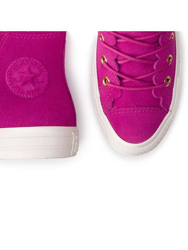 Converse Sneakers aus Stoff Converse Ctas Hi 563424C Violett