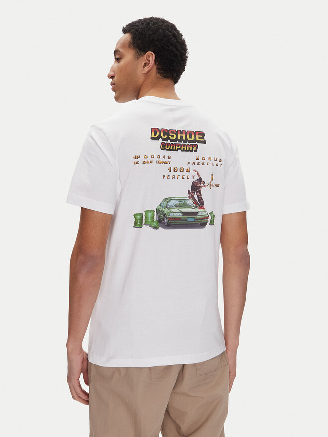 DC DC T-Shirt ADYZT05457 Λευκό Heritage Fit