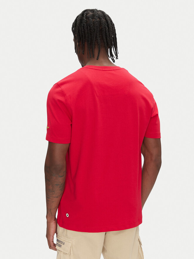 Aeronautica Militare Aeronautica Militare Футболка 251TS2410J592 Червоний Regular Fit