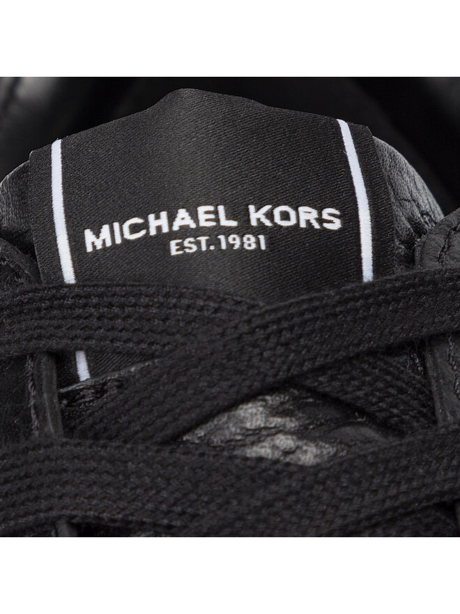 MICHAEL Michael Kors Сникърси MICHAEL Michael Kors Keating 42F9KEFS1L Черен